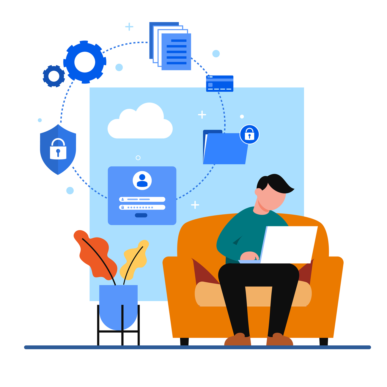 Solution illustration